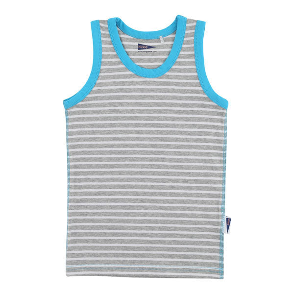 Alfie Tank Top in Bright Turquoise